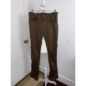 Mavi Jeans Men's 31X33 Marcus Slim Straight Leg Pants Mid Rise Brown